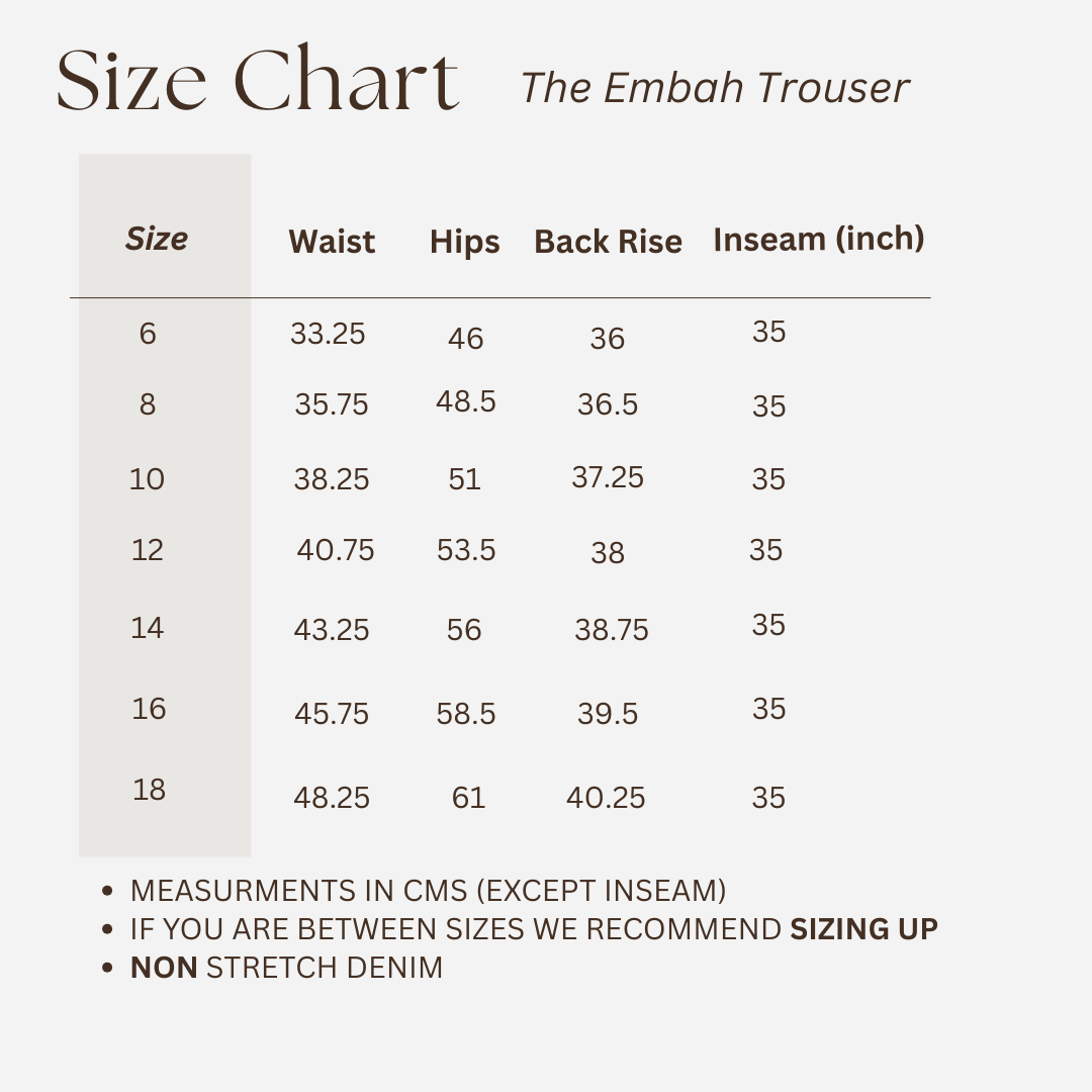 Embah Ladies Trouser Jean - 90's Wash Blue image 5