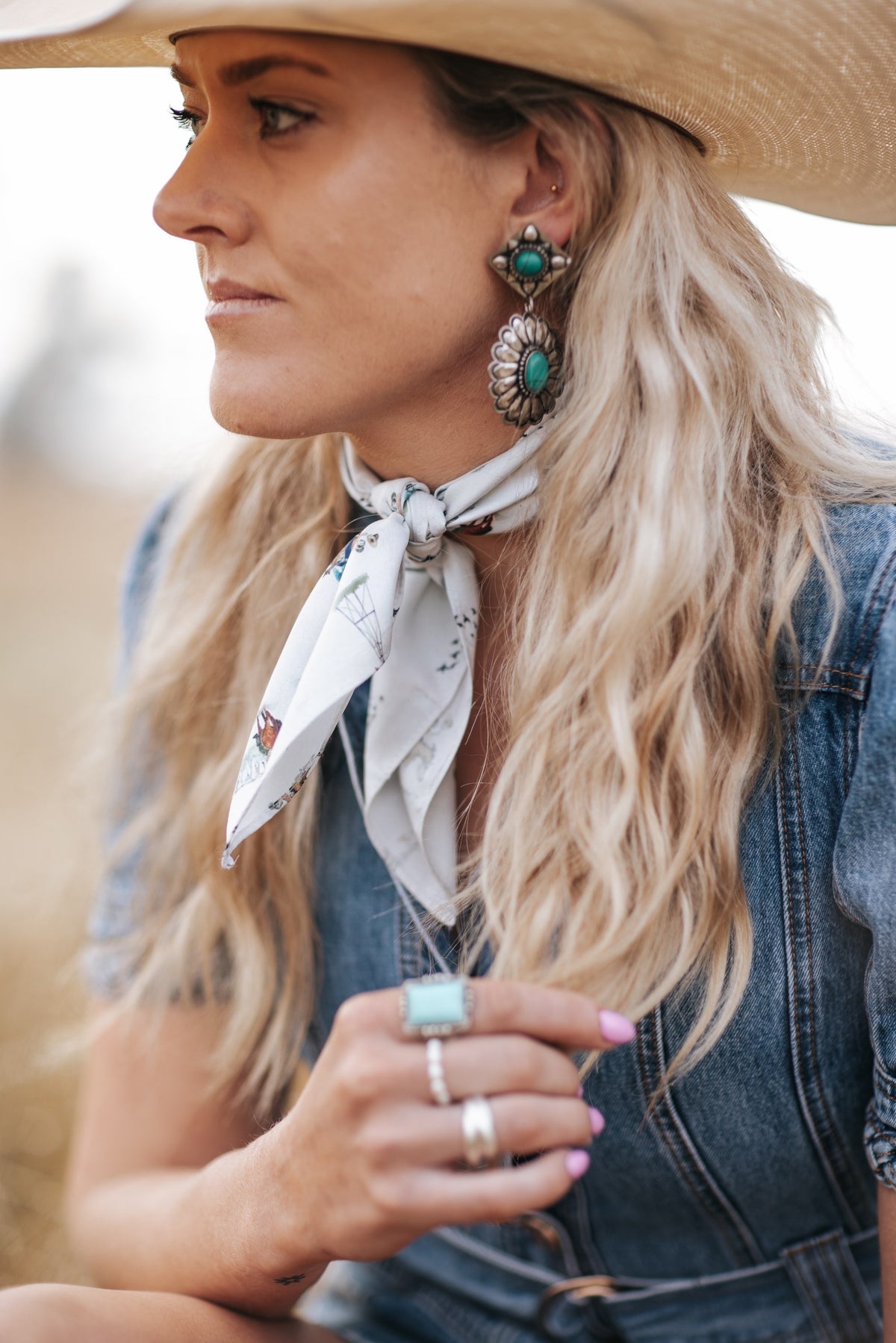 Aussie Icon Silk Neck Scarf image 0