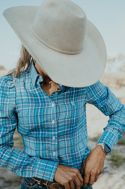 Bluebell Women’s Long Sleeve Linen Shirt  image 0