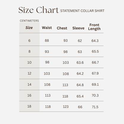 Ladies Statement Collar Long Sleeve Shirt - Pink Check image 5