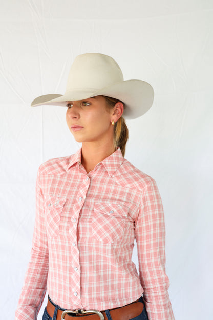 Silver Prairie Ladies Plaid Long Sleeve Shirt  image 0