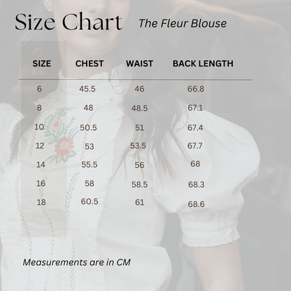 The Fleur Cotton Blouse image 5
