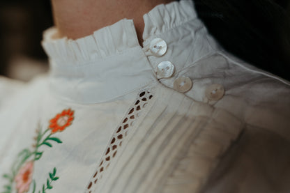 The Fleur Cotton Blouse image 4