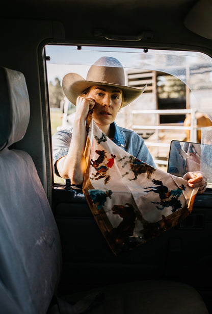 The Outrider Silk Neck Scarf