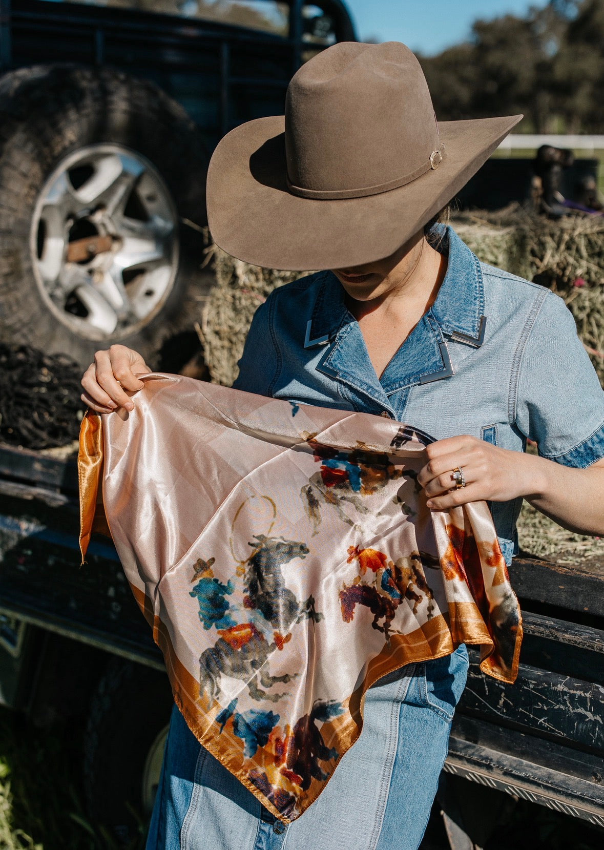 The Outrider Silk Neck Scarf