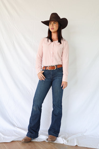 The Primrose Ladies Cotton Long Sleeve Blouse image 1