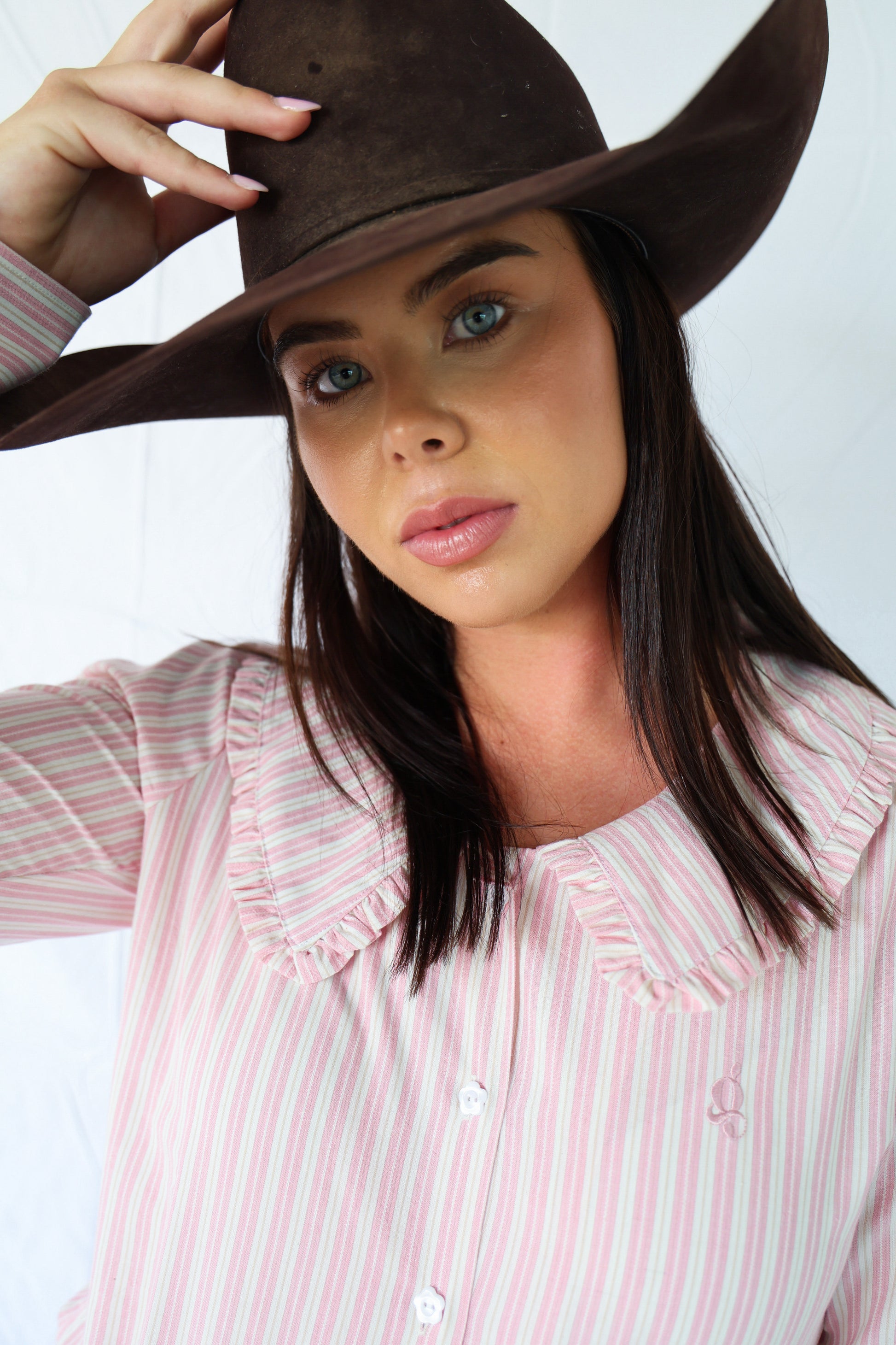 The Primrose Ladies Cotton Long Sleeve Blouse image 0